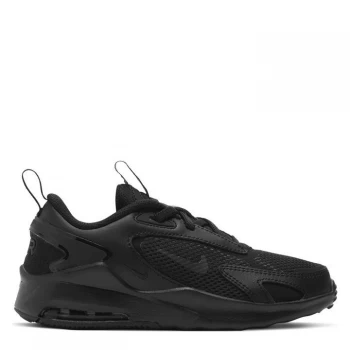 Image of Nike Air Max Bolt Little Kids Shoe - Triple Black