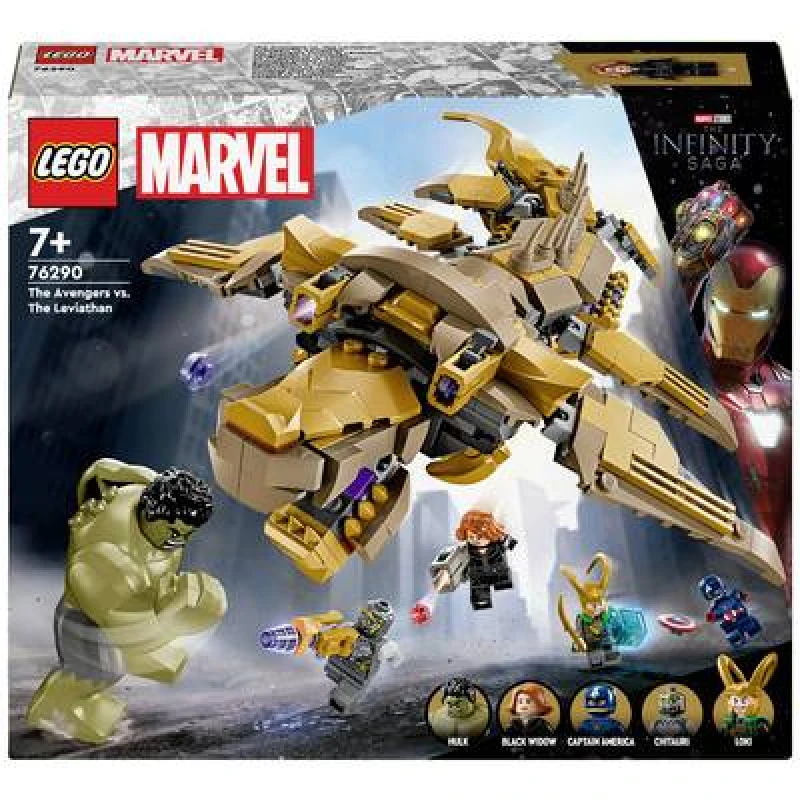 Image of LEGO LEGO Marvel The Avengers vs. The Leviathan Playset 76290