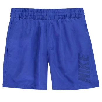 Image of Nike Logo Shorts Junior Boys - Royal