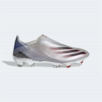 Image of adidas X+ FG Football Boots - Silvermet/Black