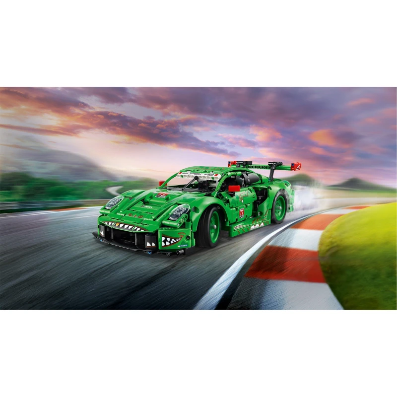 Image of LEGO Technic Porsche 911 GT3 R REXY AO Racing Car Toy 42224