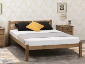 Image of Seconique Panama 4ft6 Double Pine Wooden Bed Frame