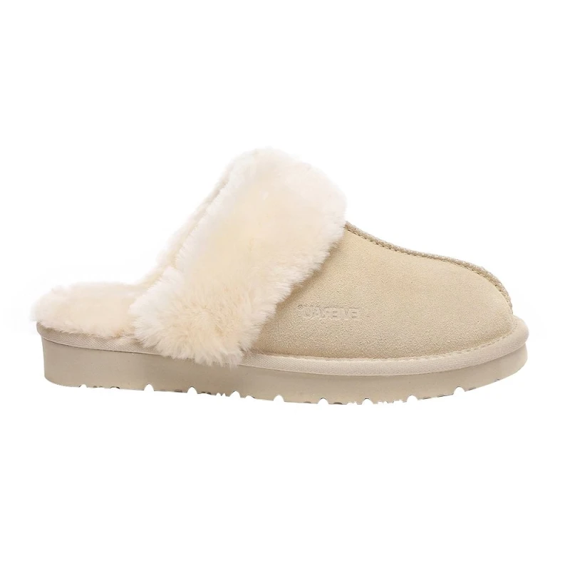 Image of EverAu Raven Slippers - Beige Beige 5