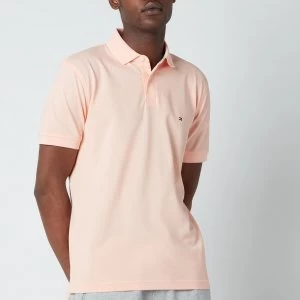 Image of Tommy Hilfiger Mens 1985 Regular Fit Polo Shirt - Delicate Peach - M