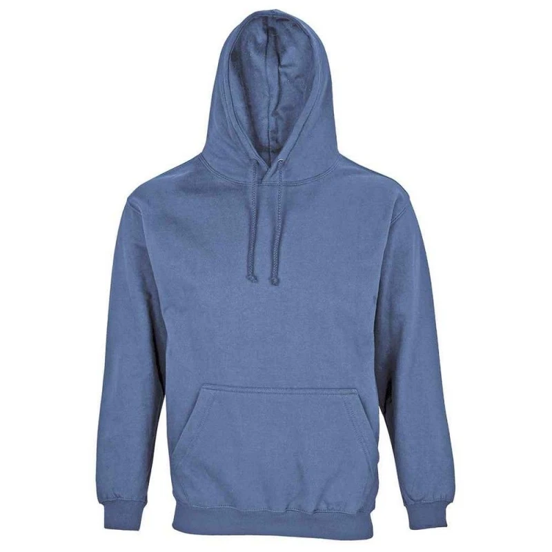 Image of SOL'S Mens Condor Hoodie in Mid Blue Size: XS Mid Blue Male XS