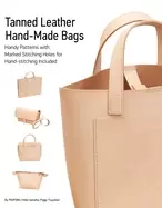 Image of tanned leather hand made bags ultimate techniques