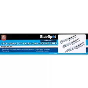 Image of BlueSpot 06522 3 Piece 300mm (12") Extra Long Locking Grips