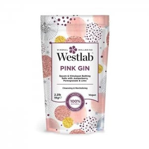 Image of Westlab Westlab Westlab - "Pink Gin" Bath Salt with Juniperberry, Pomegranate & Lime - 1kg