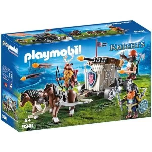 Image of Playmobil Knights Horse-Drawn Ballista