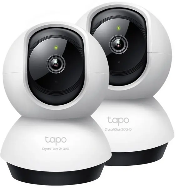 Image of TP Link TAPO C220 (2 Pack) - Pan/Tilt AI Home Security WiFi Camera TAPO C220 X 2/KTO
