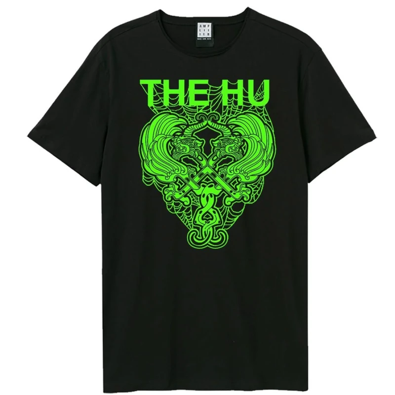 Image of Amplified Amplified Men Halloween The Hu T-Shirt in Black Size: X-Small Black XS Male 5063806981022