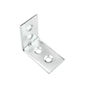 Image of Galvanized Steel Angle Brackets Bar 30x30mm - Pack of 20