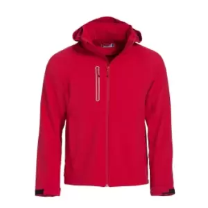 Image of Clique Mens Milford Soft Shell Jacket (M) (Red)