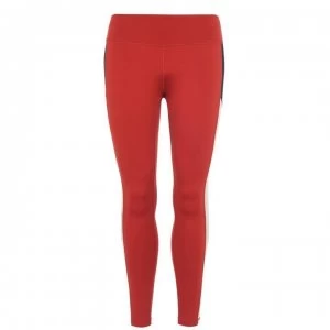 Image of Reebok Tights Womens - Legacy Red