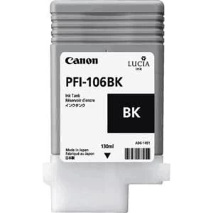 Image of Canon PFI106 Black Ink Cartridge