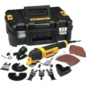 Image of DEWALT DWE315KT Oscillating Multi Tool and Accessories 110v