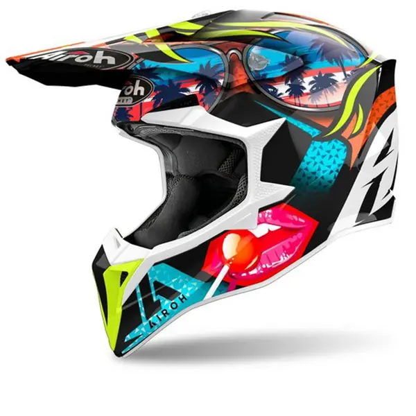 Image of Airoh Wraaap Lollipop Offroad Helmet Size L