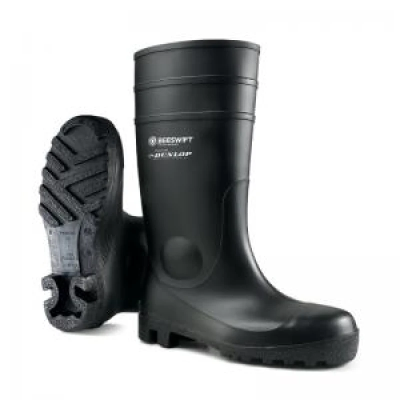 Image of Dunlop Dunlop Aston Safety Wellington Boots 1 Pair Black 07 ASTON07