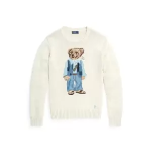 Image of Polo Ralph Lauren Canyon Bear Jumper - Beige