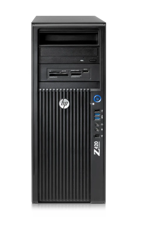 Image of HP 420 Intel Xeon E5 Family E5-1650 8GB DDR3-SDRAM Windows 7 Profes