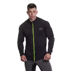 Image of Musclepharm Zip Through Top Mens - Black