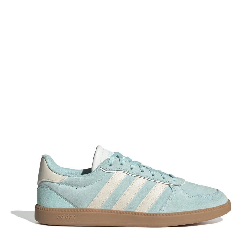 Image of adidas Breaknet Sleek Suede Trainers Womens - Blue Blue 6