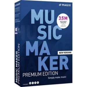Image of Magix Music Maker Premium Edition (2021) Full version, 1 licence Windows Music