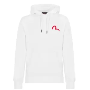 Image of EVISU Basic Hoodie - White