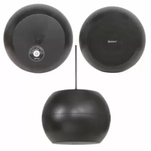 Image of 6.5" 30w Black Hanging Suspended Pendant Ceiling Speaker 100v & 8ohm Background