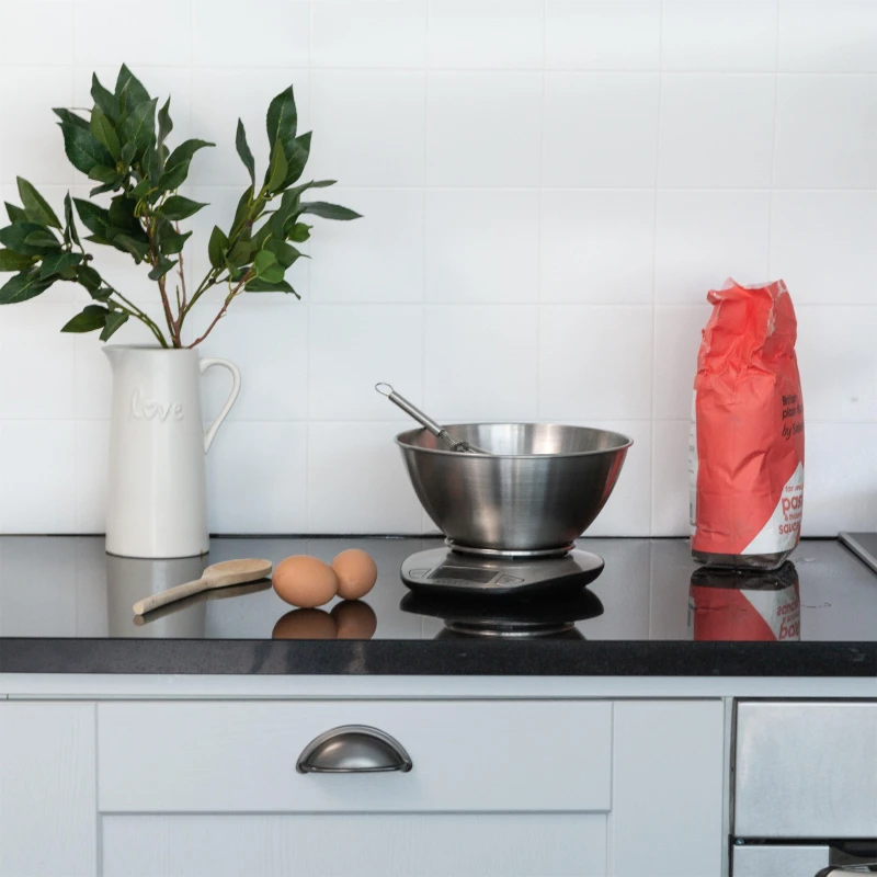 Image of D C Fix 3D Splashback Wallpaper Caserta White White unisex 67.5CMX4M