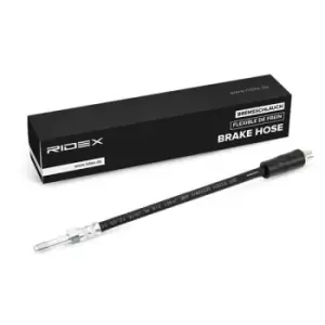 Image of RIDEX Brake Hose 83B0056 Brake Line,Brake Pipe BMW,5 Limousine (E39),5 Touring (E39)