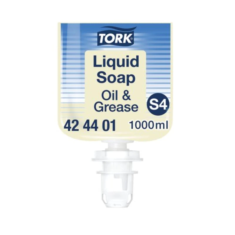 Image of Tork Oil & Grease Liquid Soap 1 Litre (6 Pack) 424401