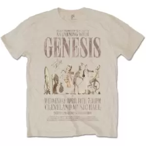 Image of Genesis - An Evening With Unisex X-Large T-Shirt - Neutral