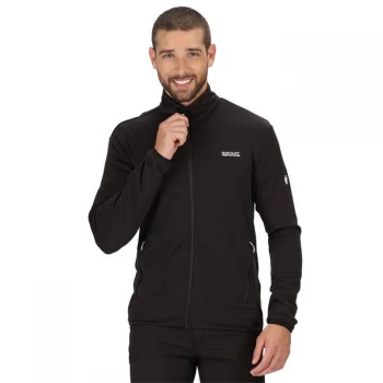 Image of Regatta Highton Lite Full Zip Stretch Softshell - Black