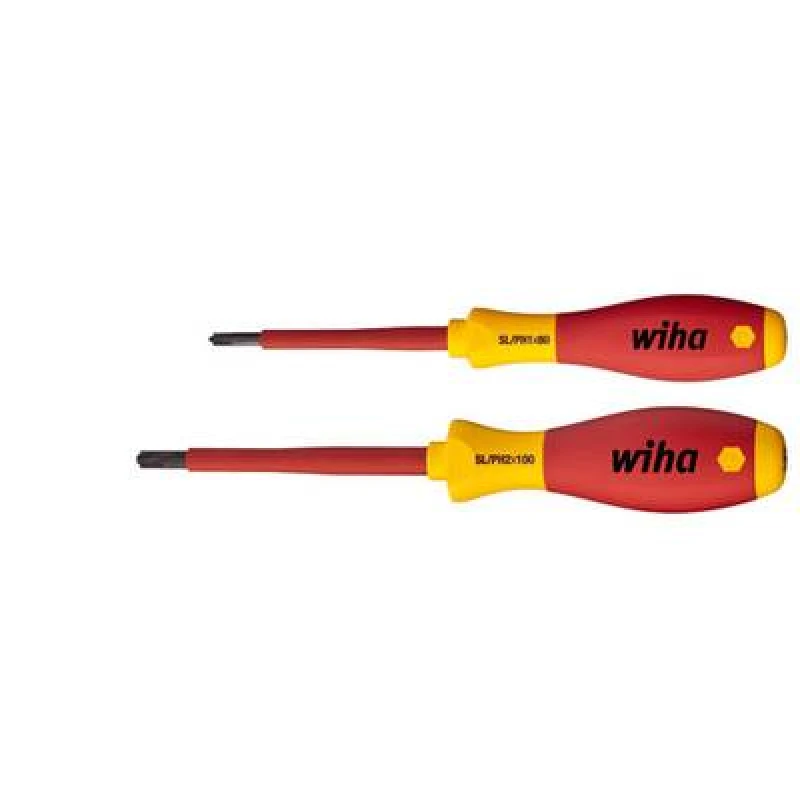 Image of Wiha Wiha VDE Screwdriver set 2 Piece Phillips 32281