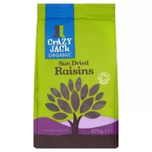 Image of Crazy Jack Organic Sun Dried Raisins 375g