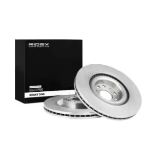 Image of RIDEX Brake disc VW,AUDI,SKODA 82B0210 1K0615301M Brake rotor,Brake discs,Brake rotors