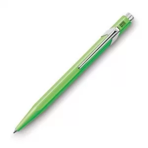 Image of Caran d'Ache 849 Popline Fluorescent Green/Yellow Ball Pen