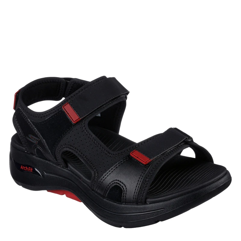 Image of Skechers GW Af Sndl Black/Red male 6 (39.5)