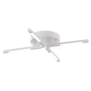 Image of Cristal Tetra LED Ceiling Light White