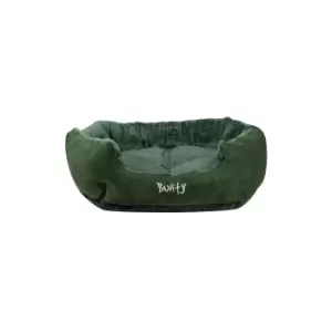 Image of Bunty Green Polar High Sided Dog Bed