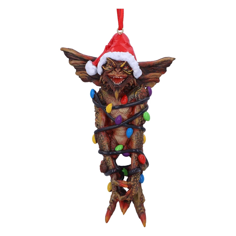 Image of Gremlins Mohawk in Fairy Lights Hanging Ornament