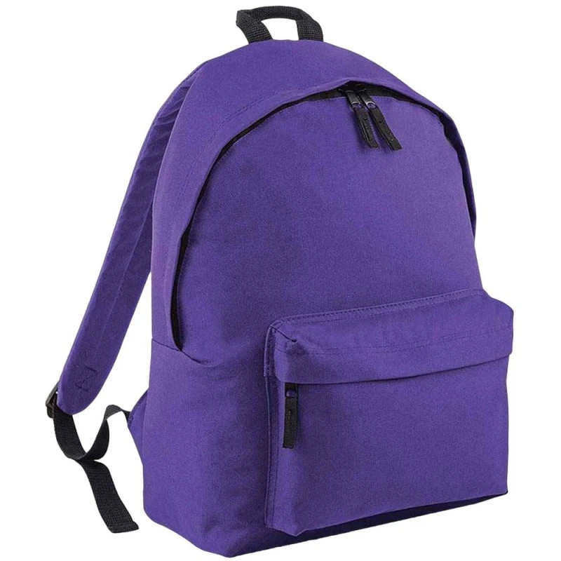 Image of Bagbase Mens Original Plain Backpack in Purple Purple Male