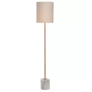 Image of Village At Home Bianco Floor Lamp - Copper