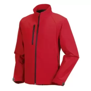 Image of Russell Mens Water Resistant & Windproof Softshell Jacket (3XL) (Classic Red)
