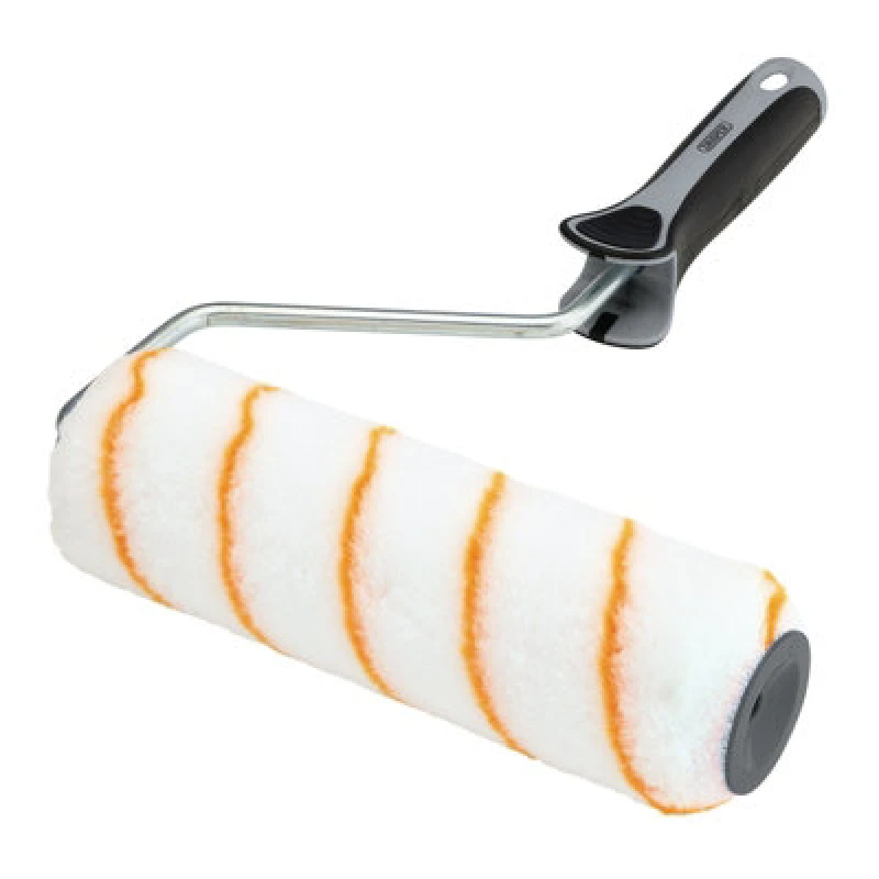Image of Draper Medium Pile Polyester Paint Roller with Soft Grip Handle ROLL Width: 230mm