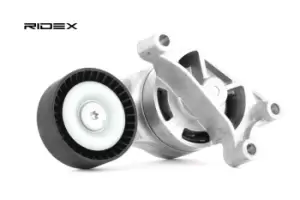 Image of RIDEX Tensioner 70,00mm 541V0011 Belt Tensioner,Belt Tensioner, v-ribbed belt VW,AUDI,SKODA,Golf V Schragheck (1K1),Passat Variant (3C5),GOLF VI (5K1)