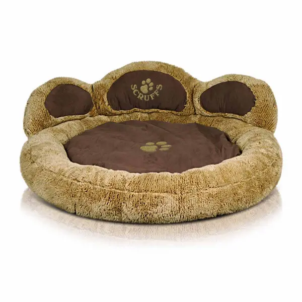 Image of Scruffs Grizzly Bear Large Pet Bed - Teddy