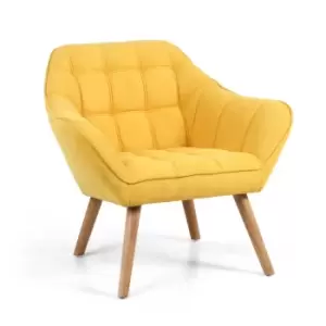 Image of Coral Sunny Yellow Studio Chair