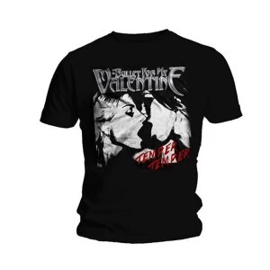 Image of Bullet For My Valentine - Temper Temper Kiss Unisex XX-Large T-Shirt - Black